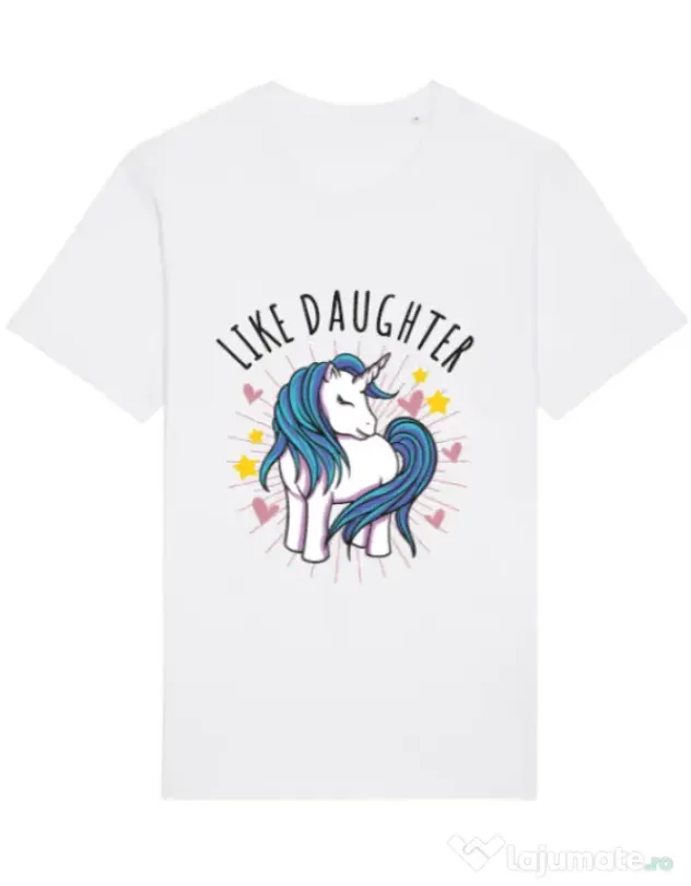 Tricou STANLEY STELLA barbat Like daughter Alb