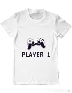 Tricou ADLER barbat Player 1 Alb