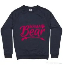Bluza ADLER barbat Mama bear Denim inchis