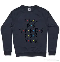 Bluza ADLER barbat There for you Denim inchis