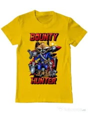 Tricou ADLER barbat Bounty hunter Galben 