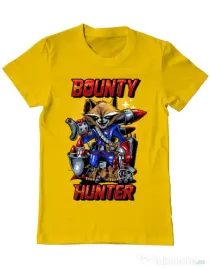 Tricou ADLER barbat Bounty hunter Galben