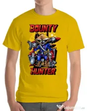 Tricou ADLER barbat Bounty hunter Galben 