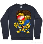 Bluza ADLER barbat Cyclops minion Denim inchis