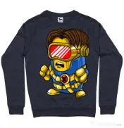 Bluza ADLER barbat Cyclops minion Denim inchis