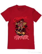 Tricou ADLER barbat Original hipster Rosu