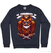 Bluza ADLER barbat Rogue owl Denim inchis
