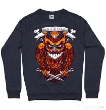 Bluza ADLER barbat Rogue owl Denim inchis