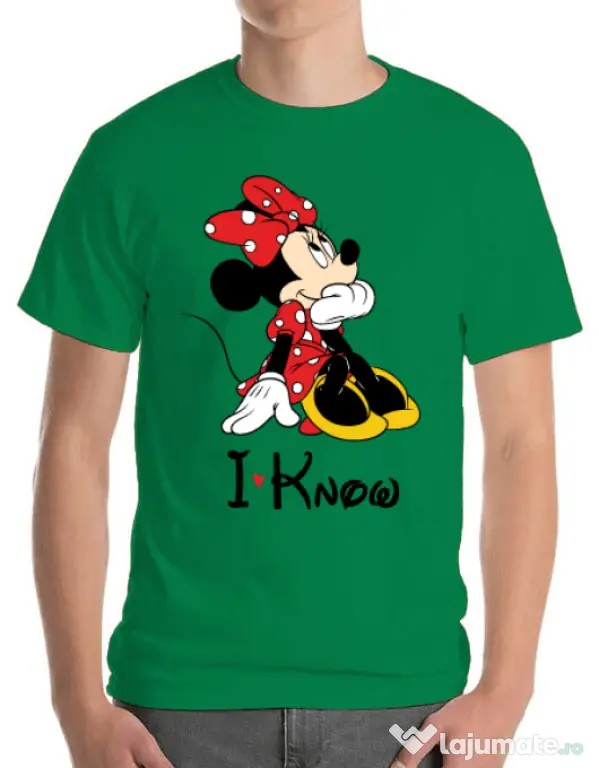 Tricou ADLER barbat I know Verde mediu