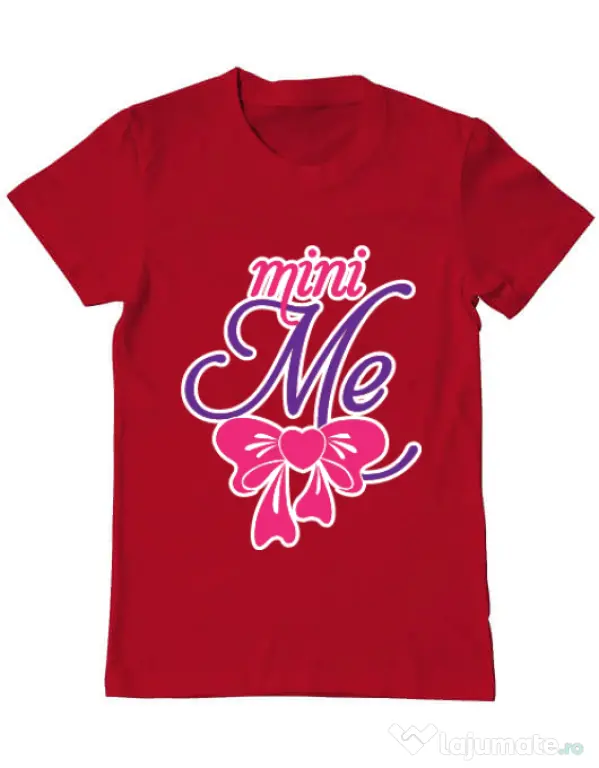 Tricou ADLER barbat Mini me Rosu