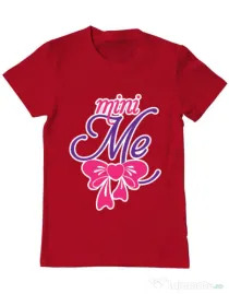 Tricou ADLER barbat Mini me Rosu