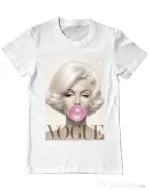 Tricou ADLER barbat Bubblegum Alb