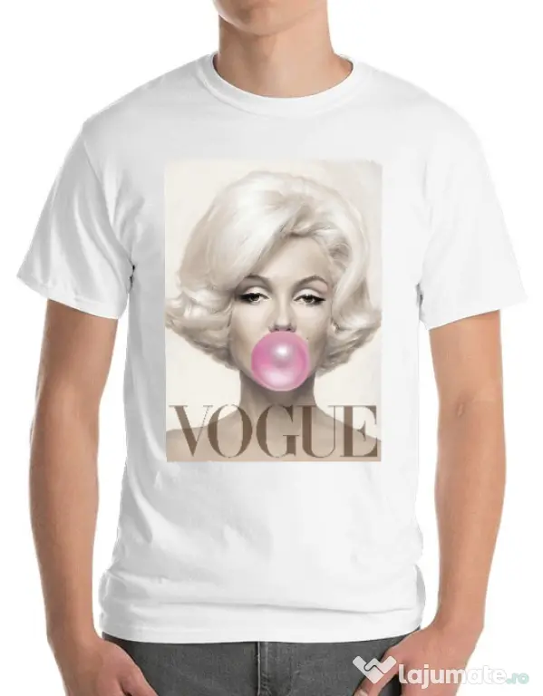 Tricou ADLER barbat Bubblegum Alb