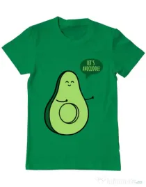 Tricou ADLER barbat Avocuddle 1 Verde mediu