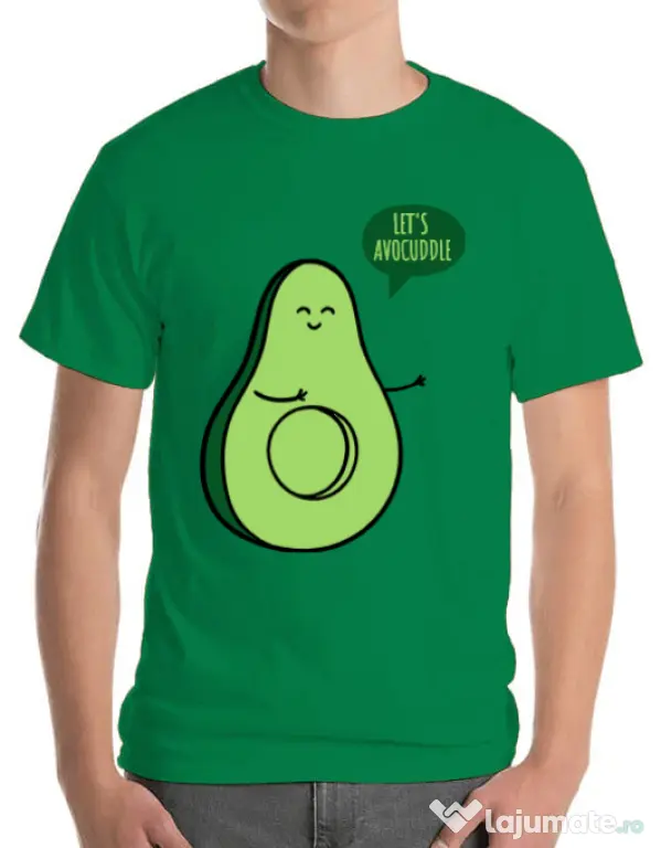Tricou ADLER barbat Avocuddle 1 Verde mediu