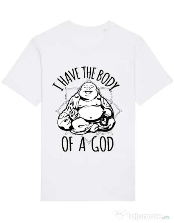 Tricou STANLEY STELLA barbat Body of a god Alb