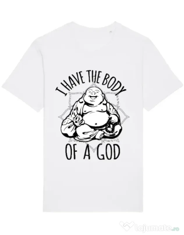 Tricou STANLEY STELLA barbat Body of a god Alb