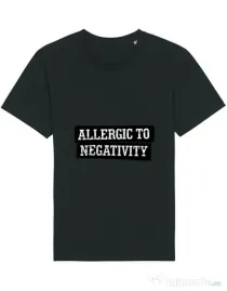 Tricou STANLEY STELLA barbat Allergic to negativity Negru