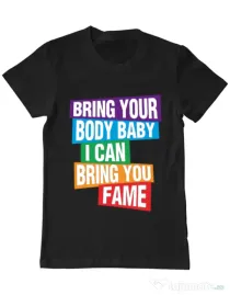 Tricou ADLER barbat Bring your body Negru
