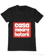 Tricou ADLER barbat Casa moara haterii Negru