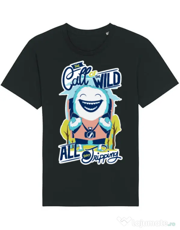 Tricou STANLEY STELLA barbat Call of the wild Negru