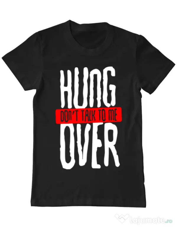 Tricou ADLER barbat Don't talk to me Negru
