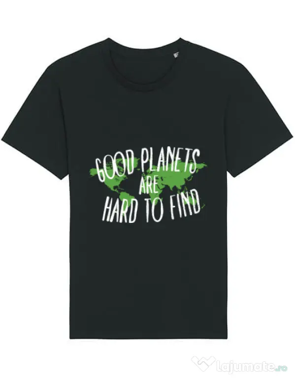 Tricou STANLEY STELLA barbat Good planets Negru