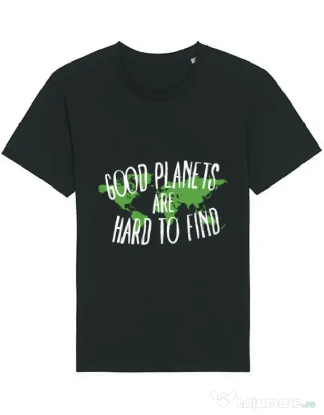 Tricou STANLEY STELLA barbat Good planets Negru