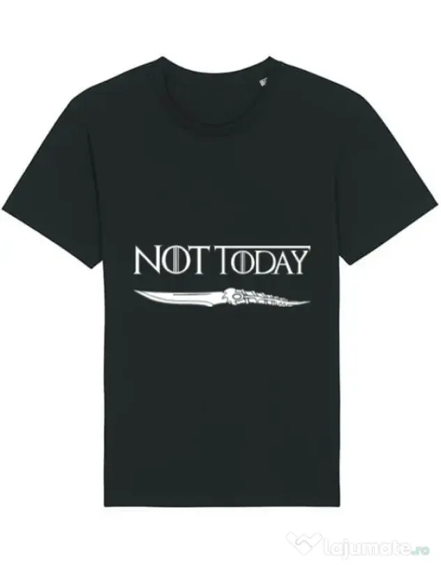 Tricou STANLEY STELLA barbat Not today Negru