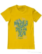Tricou ADLER barbat The mountain is calling, I must go! Galben