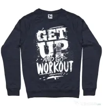 Bluza ADLER barbat Get up and go workout Denim inchis