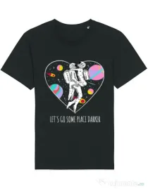 Tricou STANLEY STELLA barbat Space love Negru