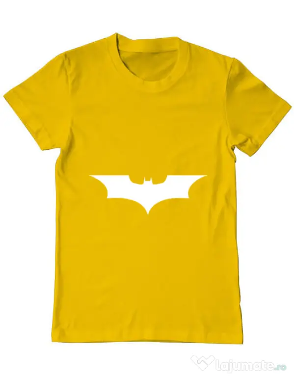 Tricou ADLER barbat Dark knight Galben