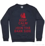 Bluza ADLER barbat Join the darkside Denim inchis