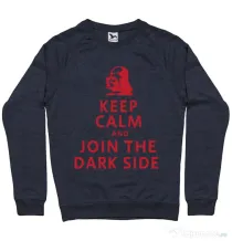 Bluza ADLER barbat Join the darkside Denim inchis