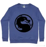 Bluza ADLER barbat Kombat time Albastru melanj