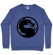 Bluza ADLER barbat Kombat time Albastru melanj