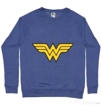 Bluza ADLER barbat Wonder woman Albastru melanj