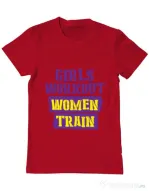 Tricou ADLER barbat Women train Rosu