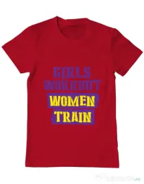 Tricou ADLER barbat Women train Rosu