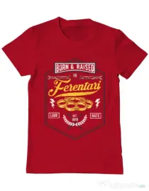 Tricou ADLER barbat Ferentari Rosu