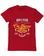 Tricou ADLER barbat Cluj Napoca Rosu