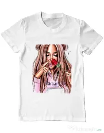 Tricou ADLER barbat Sniff the life Alb