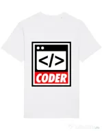 Tricou STANLEY STELLA barbat Coder Alb
