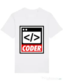 Tricou STANLEY STELLA barbat Coder Alb