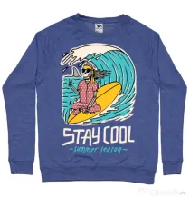 Bluza ADLER barbat stay cool Albastru melanj