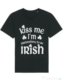 Tricou STANLEY STELLA barbat Pretending to be irish Negru