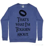 Bluza ADLER barbat Tolkien Albastru melanj