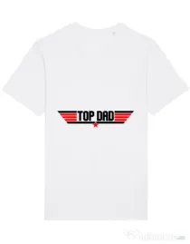 Tricou STANLEY STELLA barbat Top dad Alb