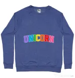 Bluza ADLER barbat Unicorn Albastru melanj